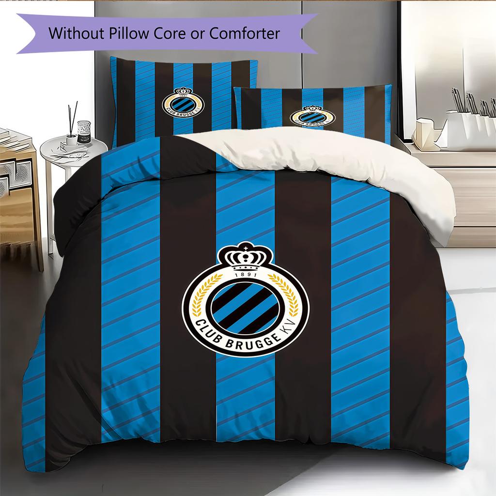 Set Copripiumino Trapuntato Modello Bruges Decorazione per la Casa Regalo (1 * copripiumino + 2 * federe senza imbottitura)