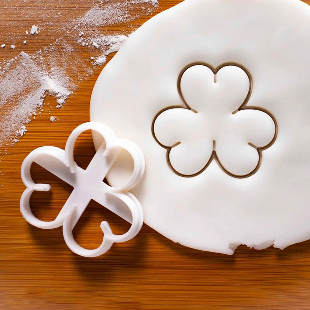2Pcs Cookie Mold Stamp Biscuit Fondant Cake Bread Mould Sugar Chocolate Molds Party Festival Household Baking Cupcake Tools