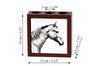 Selle Francais – Pen holder with a horse, desk organizer with a print | Art-Dog
