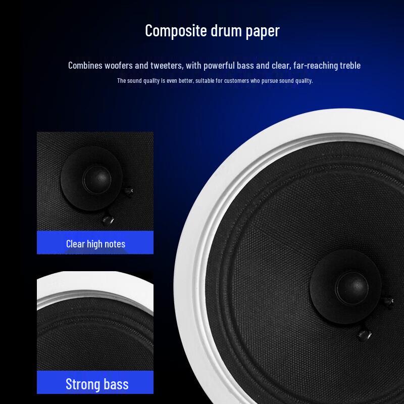 Diyou Embedded Ceiling Speaker & Amplifier System CN Plug (adapter Included) (CN Version)