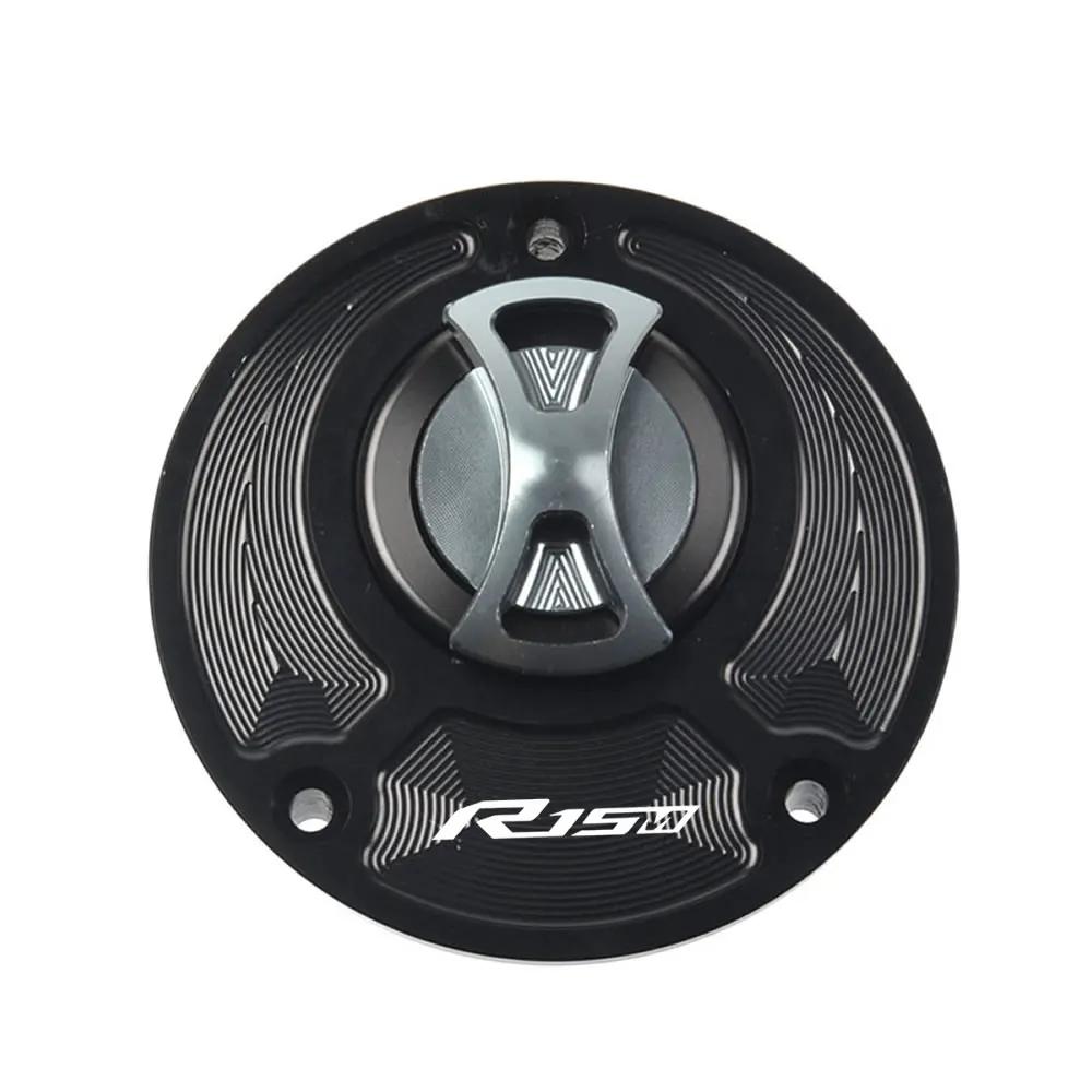 For YAMAHA YZF R1 R1M R7 R6 R15 R15M R3 Fuel Gas Tank Cover Quick Release Rotate Aluminum Oil Cap Racing Motorcycle Accessories