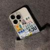 Vintage Japanese Tokyo Ticket Sushi Pattern Design Protective Cover for iPhone 17 16 15 14 13 12 11 16E Series Pro Max Plus