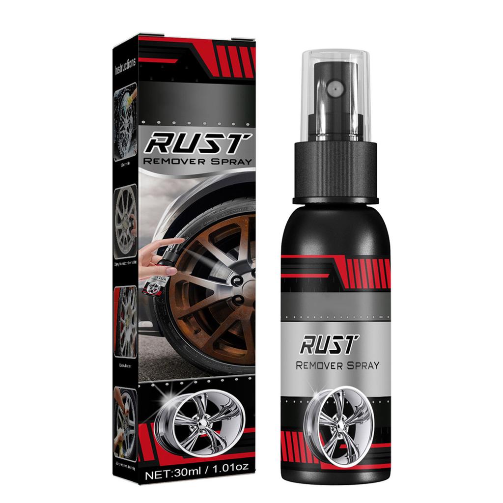 30/100m Rust Inhibitor Rust Remover Derusting Spray Car Maintenance Cleaning Metal Chrome Paint Clean Anti-rust Lubricant