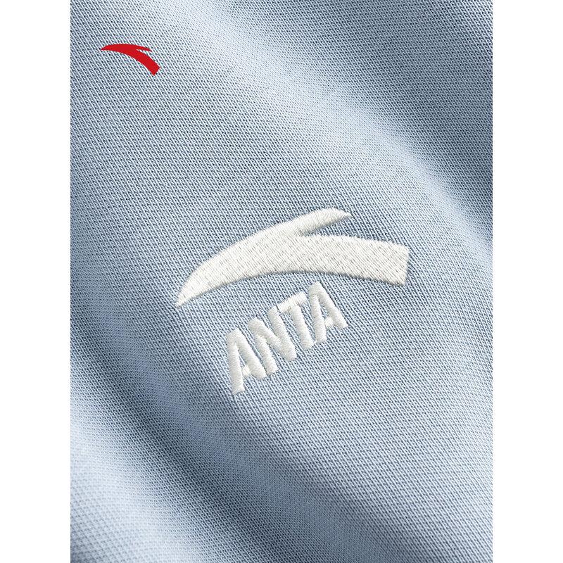 Anta Men's American Retro Cotton Pullover Sweatshirt