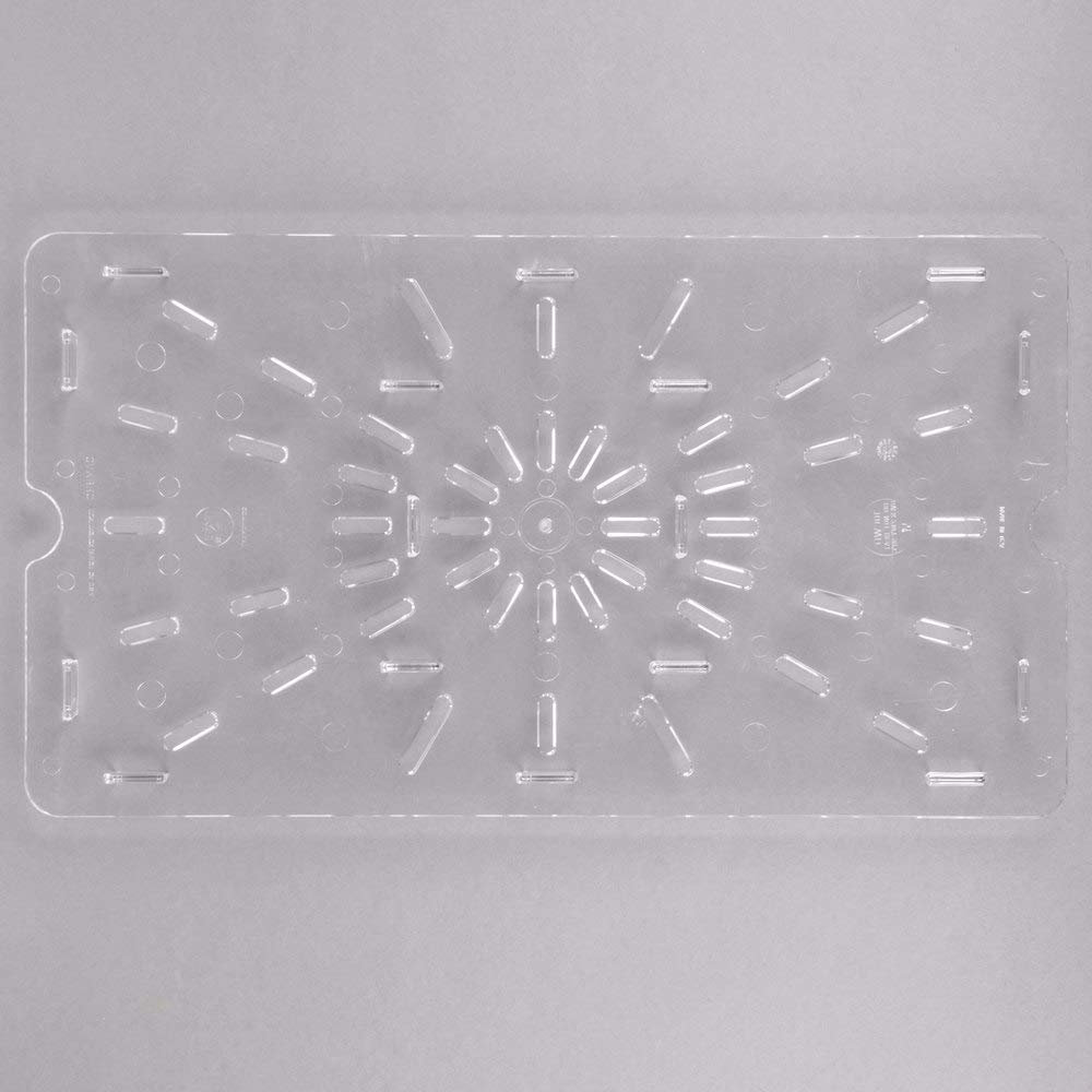 CAMBRO Food Pan Drain Shelf 10CWD Polycarbonate USA AHC17001 (Draining Plate) 1/1