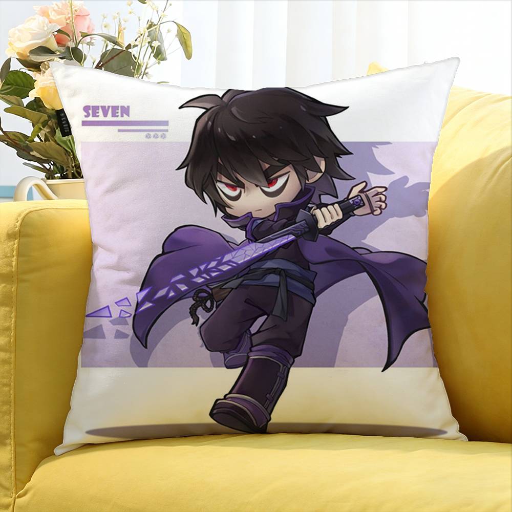Scissor Seven World Various Sizes Square Pillow Case For Car Home Bedchamber Decor