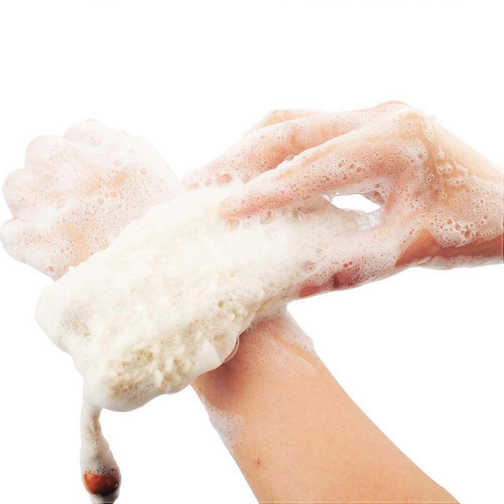 Soap Bags for Shower 120 Pack Natural Ramie Soap Saver Pouch Homemade Soap Mesh Bag with Drawstring