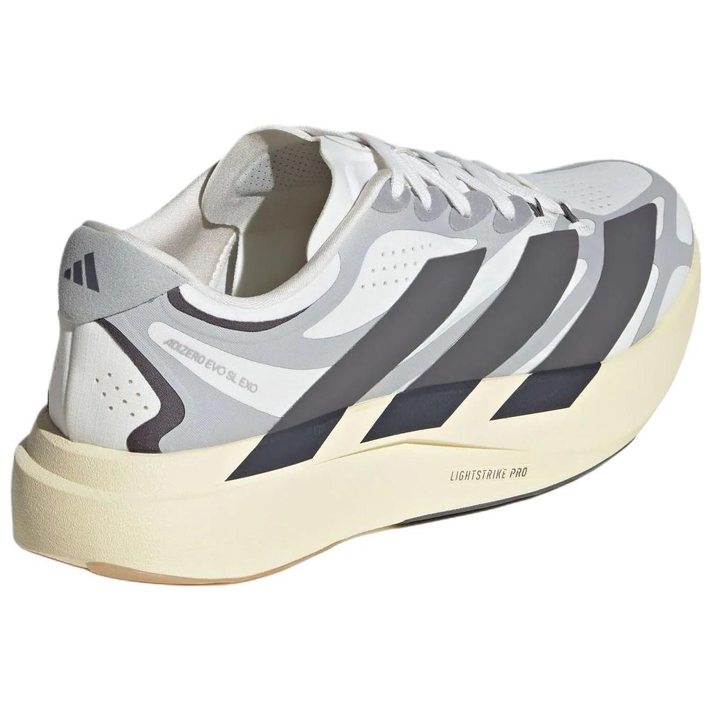 adidas Adizero Evo Sl Comfortable Fitting Running Shoes Men Sneaker White Gray KJ0430