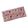 Fascia per Capelli da Donna Colore Puro Decorazioni con Fori Metallici Larga Fascia per Capelli Fascia per la Testa Casual da Palestra Accessorio per Capelli Elastico