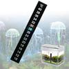 8pcs 10℃ To 40℃ Temperature Sensing Stickers Liquid Crystal Black Temperature Sensor Self Adhesive Fish Tank Thermometer