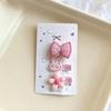 Adorable Bear Hair Clips & Bow Hairpins for Women: Cute Animal Cartoon Accessories