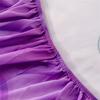3pcs Cute Mermaid Ocean Printed Fitted Sheet, Soft Comfortable Bedding Set, For Bedroom, Guest Room 1*Fitted Sheet+2*Pillowcase