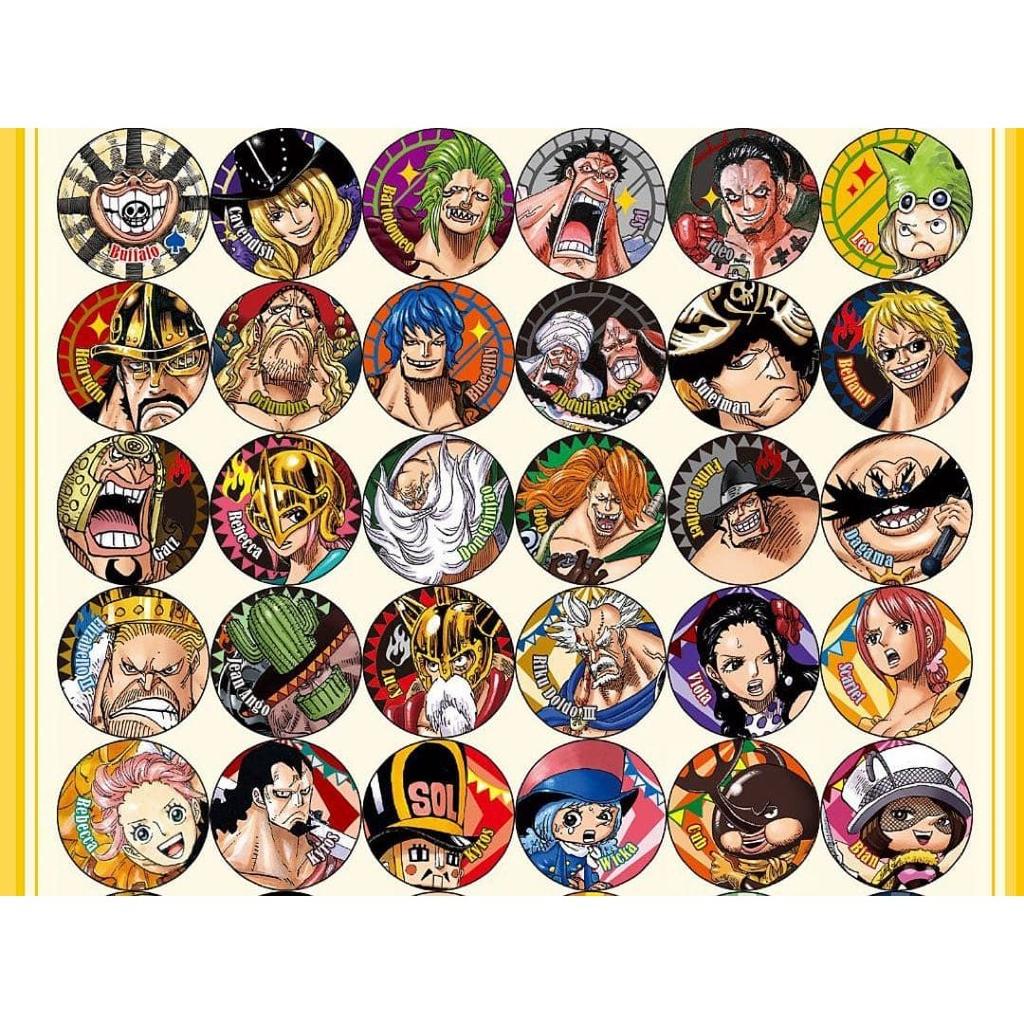 ONE PIECE Natsukomi 2016 can badges bulk 100 pieces