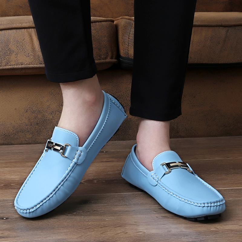 Women Comfort Flats Casual Slip On Men’s Moccasins Loafer Driving Shoes Unisex Plus Size White Shoes