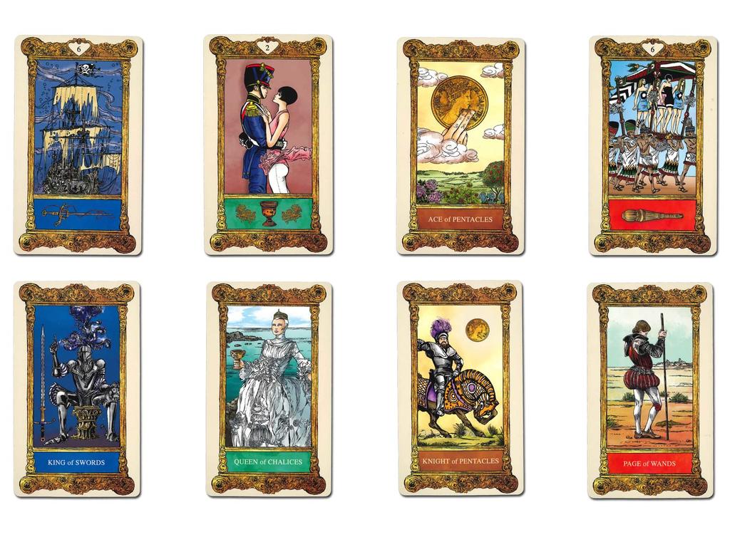 Nichiyu Tarot 78 Fortune Telling Direct Import from Includes Japanese Instruction Manual World Filled with Eroticism Where Reality and Fantasy Cards,