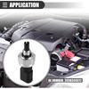 Motoforti A/C Pressure Transducer Valve, Pressure Sensor Switch, for Mercedes-Benz C230 2002-2005, Metal, NO.2038300372, Black