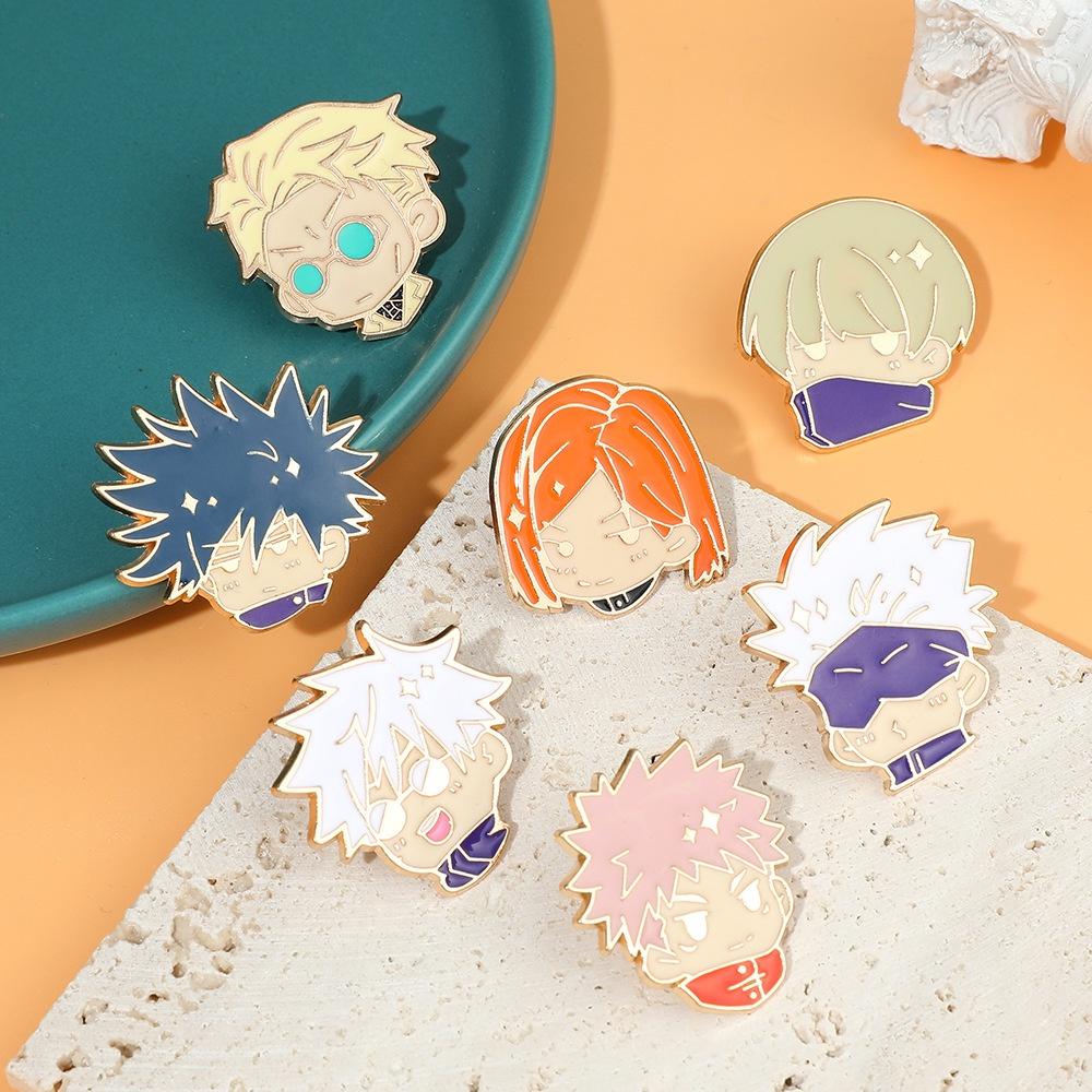 Functional Cute And Jujutsu Kaisen Pin Badge Q Version Yuji Megumi And More