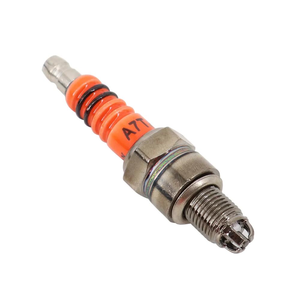 SUPER 3pcs Electrodes Motor Racing A7TJC Spark Plug for GY6 CR7HIX CR7HSA C7HSA A7RTC A7TC UF22 CR6HSA C5HSA C6HSA