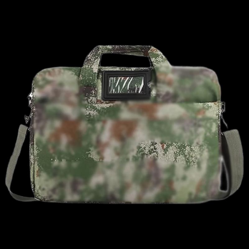 Li Shen Ink Wash Cloud Pattern Single Shoulder Laptop Bag