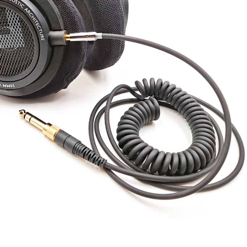 6.5mm To 3.5mm Mixer Dj Electric Headphone Cable forSony MDR1A SHP9500 Earphone Pull Resistance Headset Wire