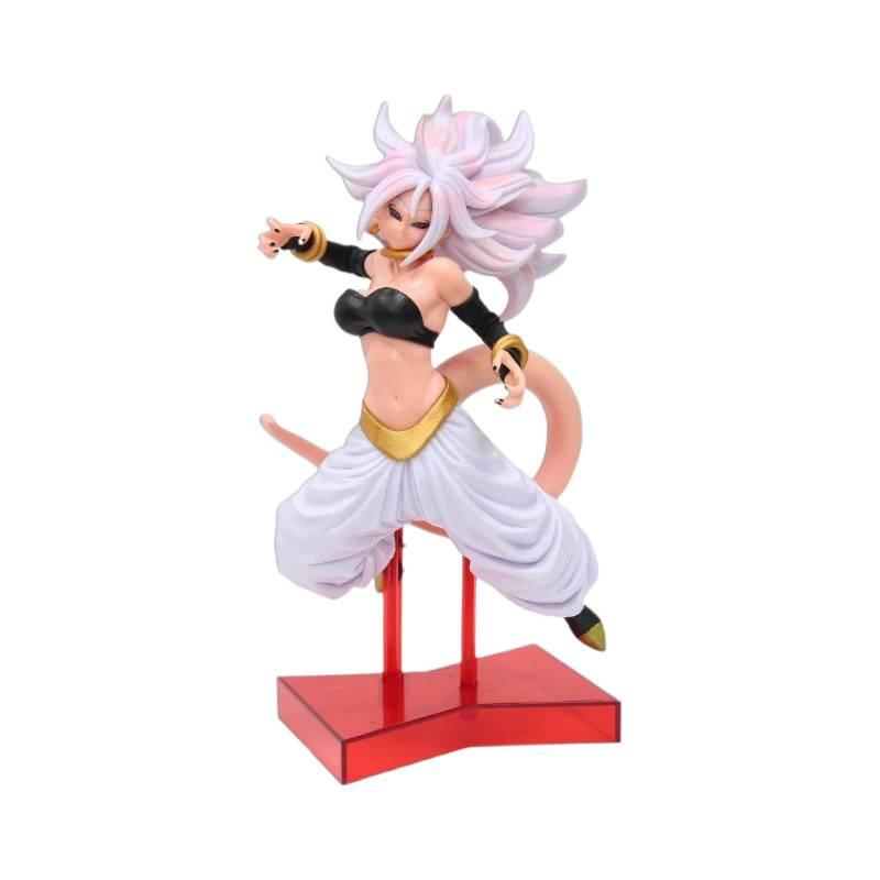 Animation Dragon Ball Figure Female Buou Theater Edition Artificial Man No. 21 Desktop Surprise Ornament Statue Model Pick Up