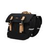 TOURBON Bicycle Pannier Bag, Double Side Bag, Water-Repellent Nylon, Large Capacity Rear Bag, Can be Used as a Shoulder Bag, Reflective Material, for