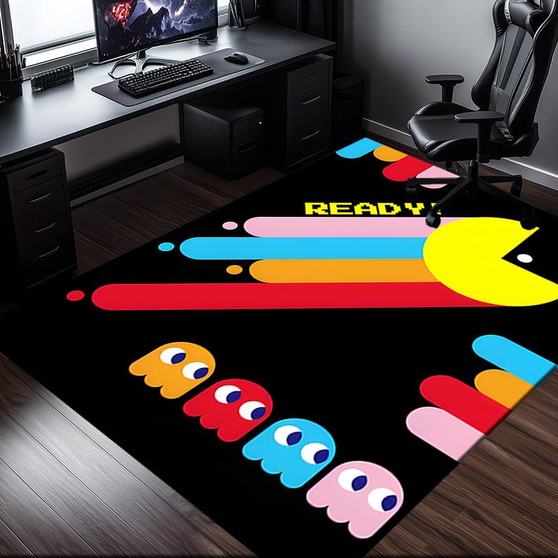 1PC Game PAC Rug for Livingroom,Bedroom, Palyroom, Chair Rug, Area Rug, Game Carpet, Large Size Rug Fan Christmas Gift