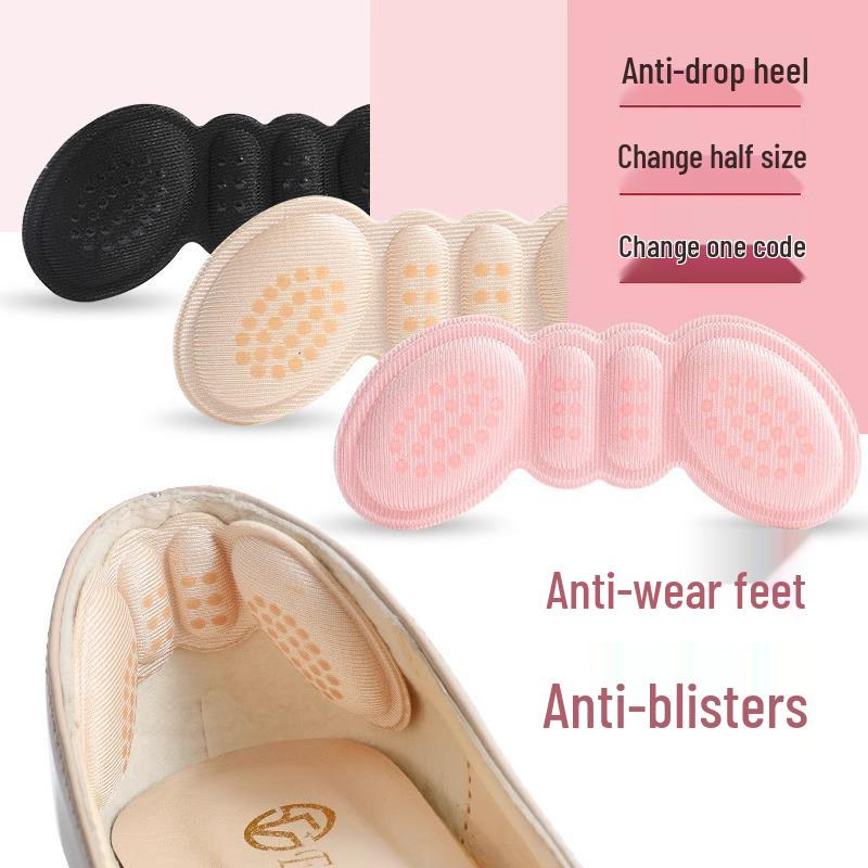 Protège-talons antidérapants: Réduisez la taille des chaussures et prévenez les ampoules avec des coussinets anti-friction pour talons hauts