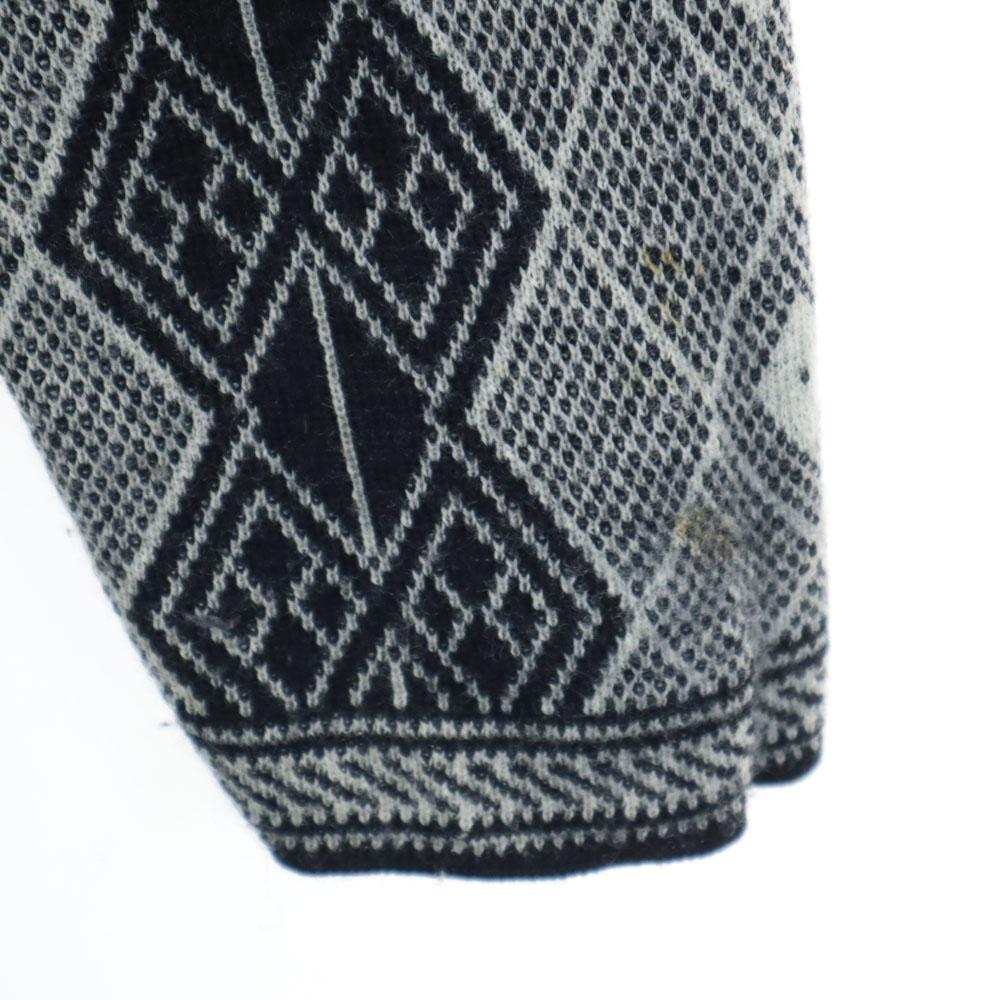 Y's 80s Made In Japan Vintage Long Sleeve Long Knit Cardigan Women Used