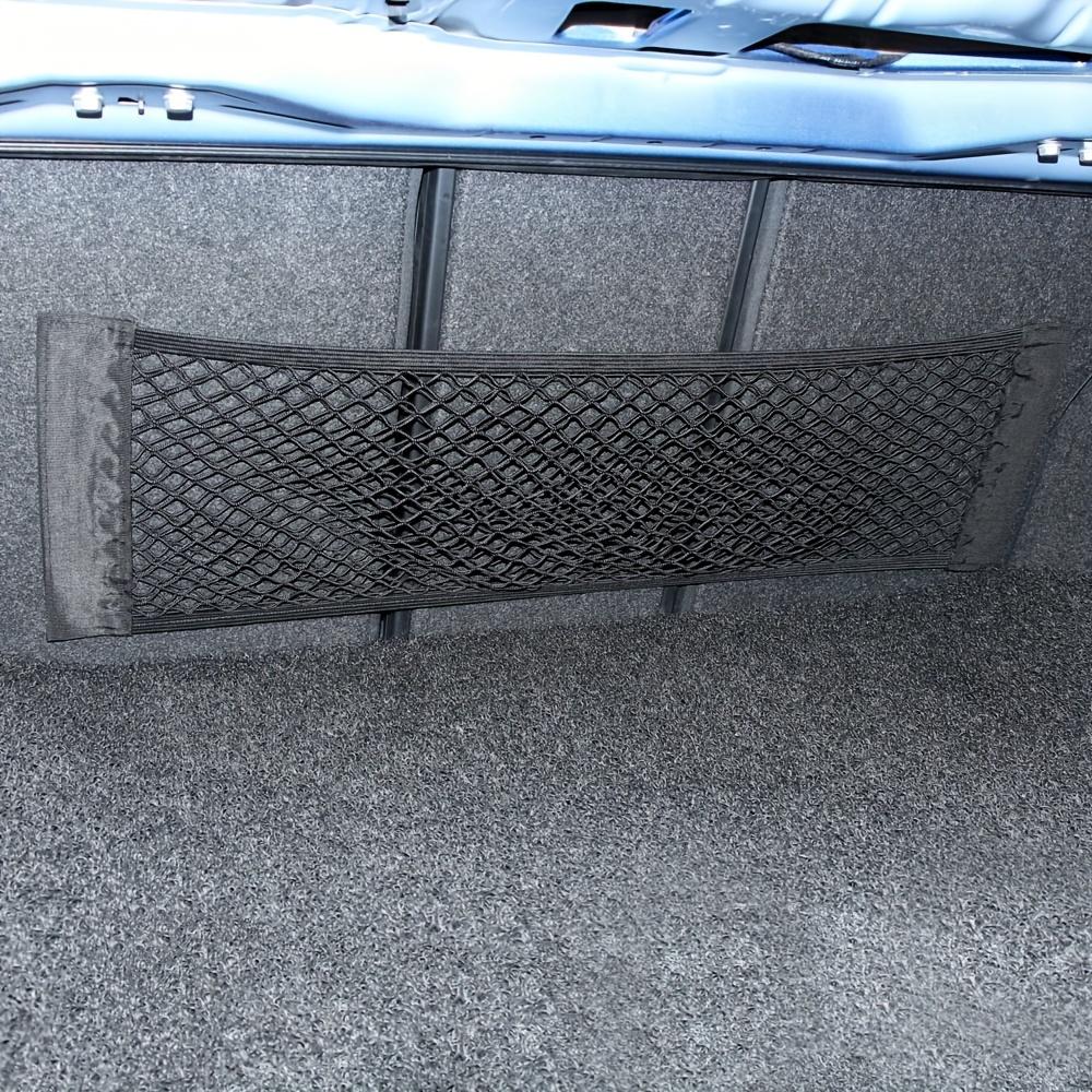1PC Car Trunk Mesh Bag Storage Fixed Artifact Velcro Mesh Bag Car Storage Bag Car Supplies Storage Net