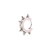 Punk Men Stainless Steel Gothic Spike Rivet Fashion Accessories Hoop Earrings Stud Earring Jewelry