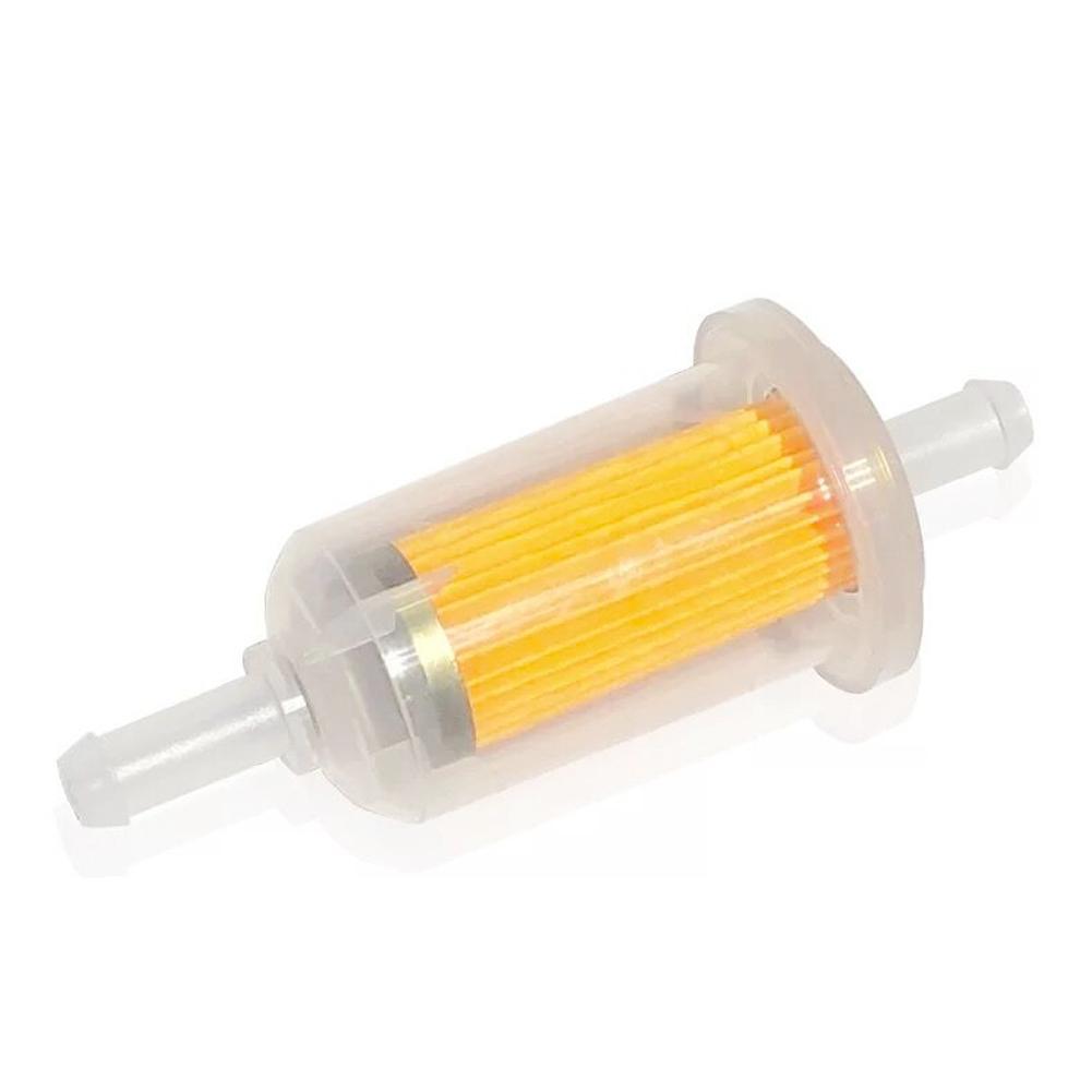 10mm Motorcycle Large-Bore Fuel Filter for ATV Dirt Bike Extended Gasoline & Diesel Filter Cup Fuel Strainer