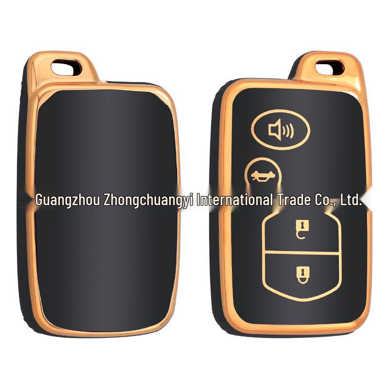 

Мягкий чехол для ключа из ТПУ Toyota & Lexus для Camry, Land Cruiser, Prado, Reiz Grandma Gray [Single Shell]