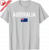 For Australian Flag Day Tshirt Unisex And Unisex Short Sleeves Breathable And Comfortable Cotton Personalized Clothing