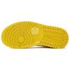 Air Jordan 1 Mid Vivid Sulfur Women Sneakers Yellow White Black BQ6472-170