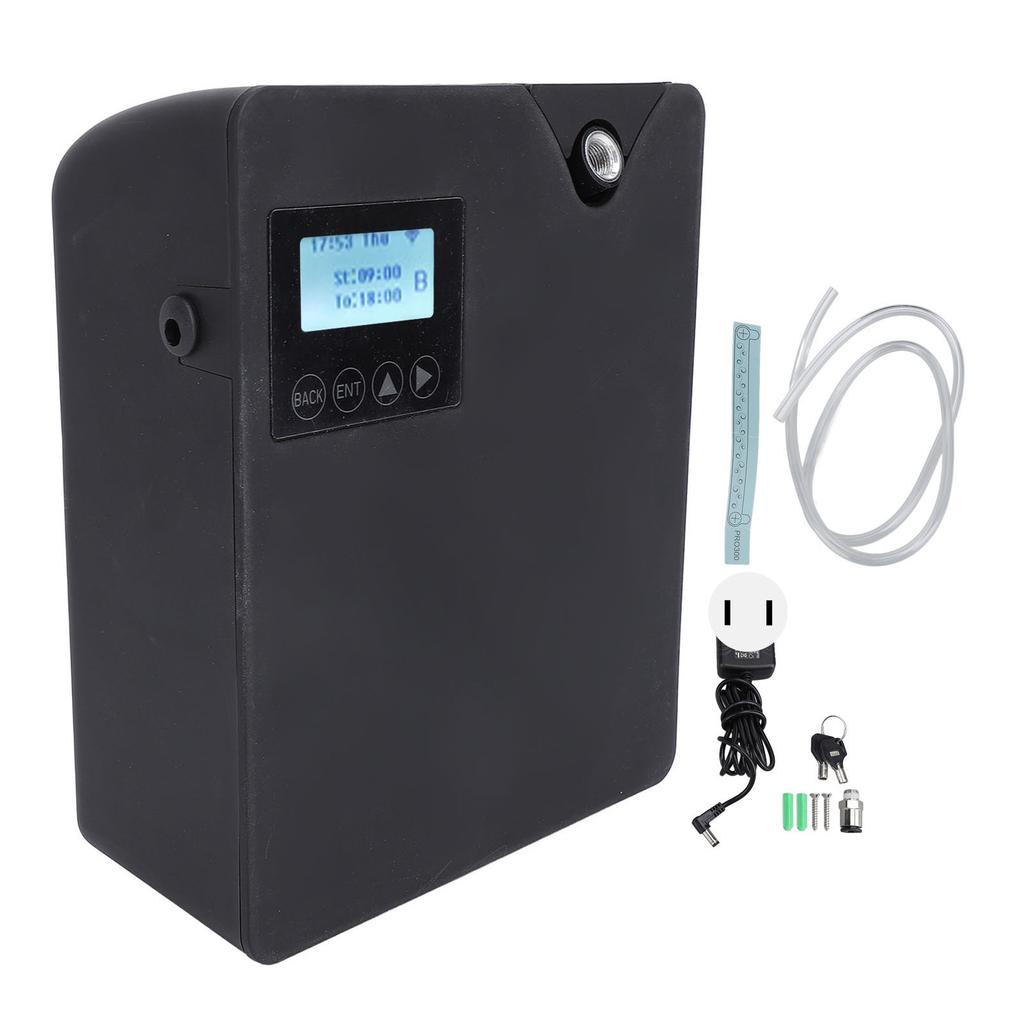 Waterless Essential Oil Diffuser 7.5W 300ml Aromatherapy Smart Scent Air Machine with Fan and APP for AC Home Office US