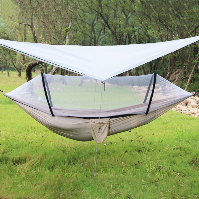 Camping Hammock Mosquito Net Hanging Bed for 2 People,Unfolded Size: 260x140cm