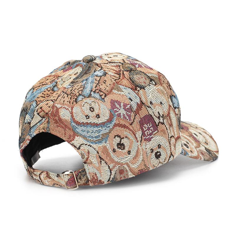 Trendy Cartoon Little Bear Duckbill Hat Casual Cute Couple'S Baseball Cap Spring Summer Outdoor Sports Sun Protection