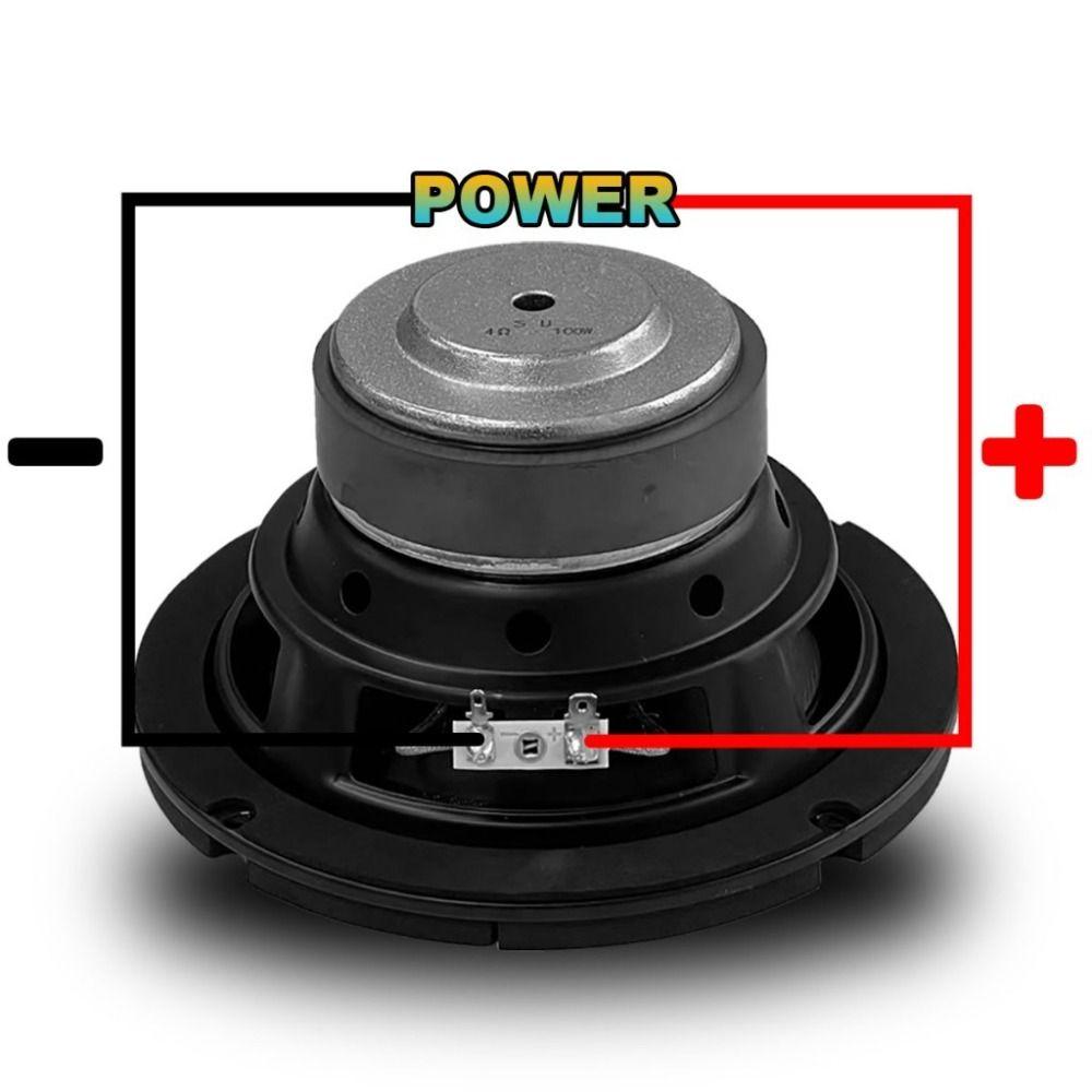 Black Dome Tweeter Speakers High Efficiency Dome Speaker Sound Durable Loud Audio Car Audio System