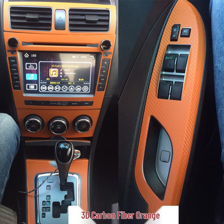 BYD L3 Center Console Carbon Fiber Interior Protection Sticker
