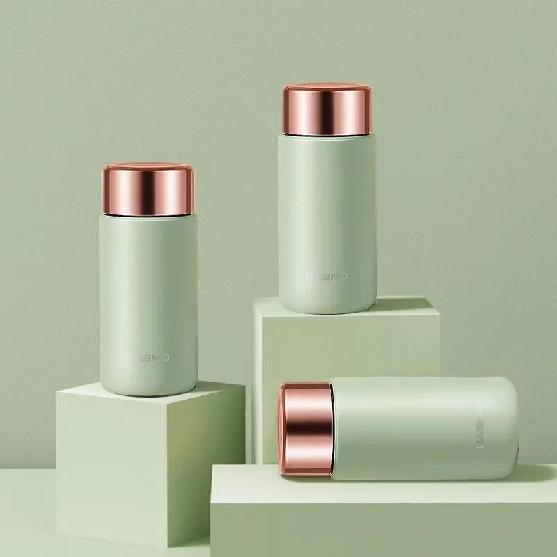 230ml 316 Stainless Steel Mini Insulated Bottle Outdoor Portable Simple Water Cup Pocket Small Thermos Bottle