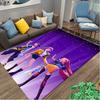 [1pc Kpop Demon Hunters Office Chair Carpet] Digital Printed Area Rug for Home & Game Room Use, Soft Indoor Sofa Chair Mat