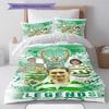 Celtic Football Club Bedding Quilt Set Quilt Cover Pillowcase Home Decoration Birthday Gift (1 * Duvet Cover + 2 * Pillowcase, Without Core)