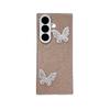 ins butterfly full diamond suitable for Samsung ZFlod7/6 mobile phone case folding screen Zflod5 glitter 4 lanyard protective case