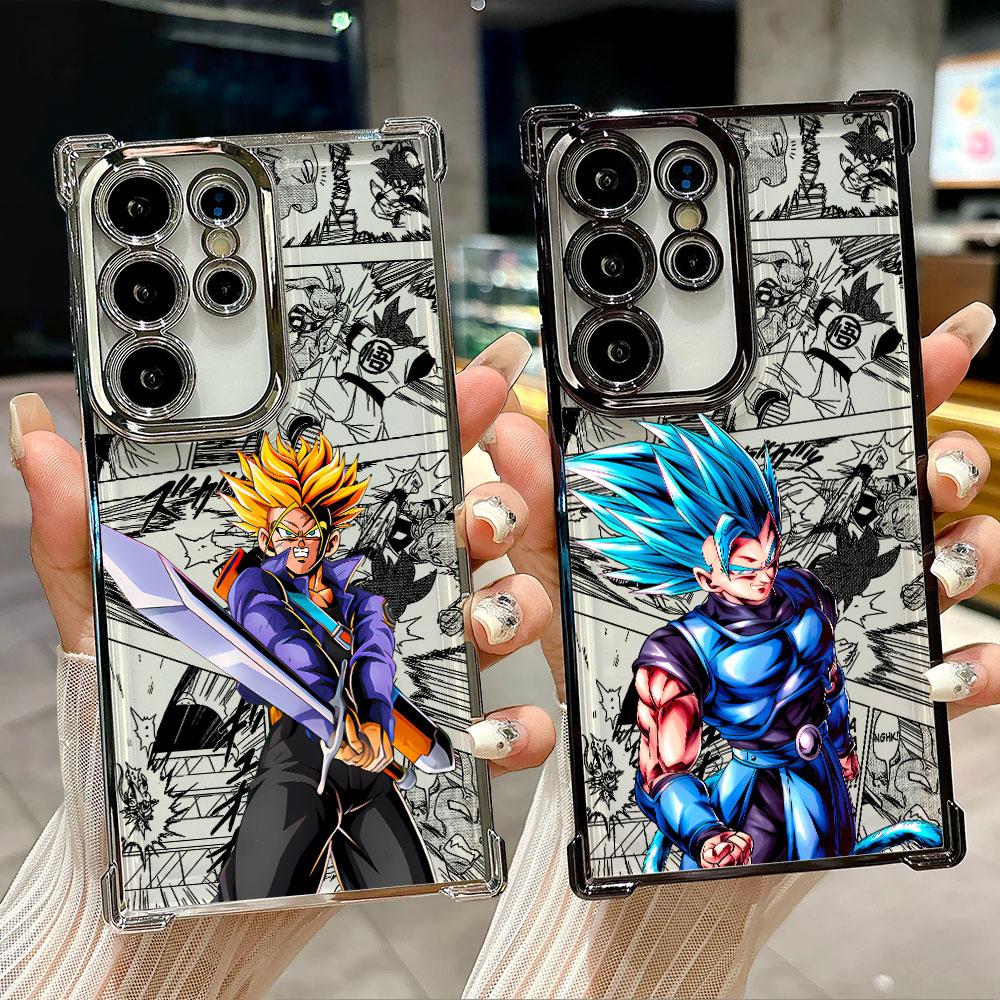 Dragon B-Ball Anime Super Saiyans For Galaxy S26 Ultra Phone Case For Samsung S26 S25 S24 S23 S21 Ultra S20 FE S25 Plus 5G Cover