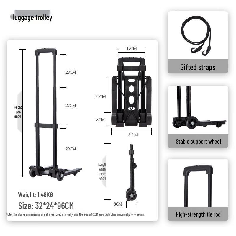 

Lightweight Foldable Hand Cart