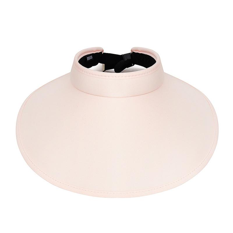 Summer Big Brim Ice Silk Hat Cycling Sun Protection Beach Hat Women's Sunshade Empty Top Hat Outdoor Foldable Cap