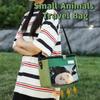 Clear View Hamster Travel Carrier Portable Pet Backpack Pet Carrying Box Hamster Carry Bag  Outdoor