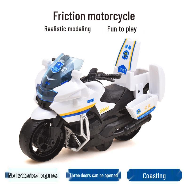 Children's Inertia-Powered Excavator Toy - Educational Pull-Back Car Gift