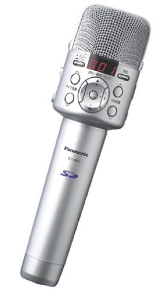 

Panasonic DO KARAOKE SY-MK7-S SD Karaoke Microphone (Silver)
